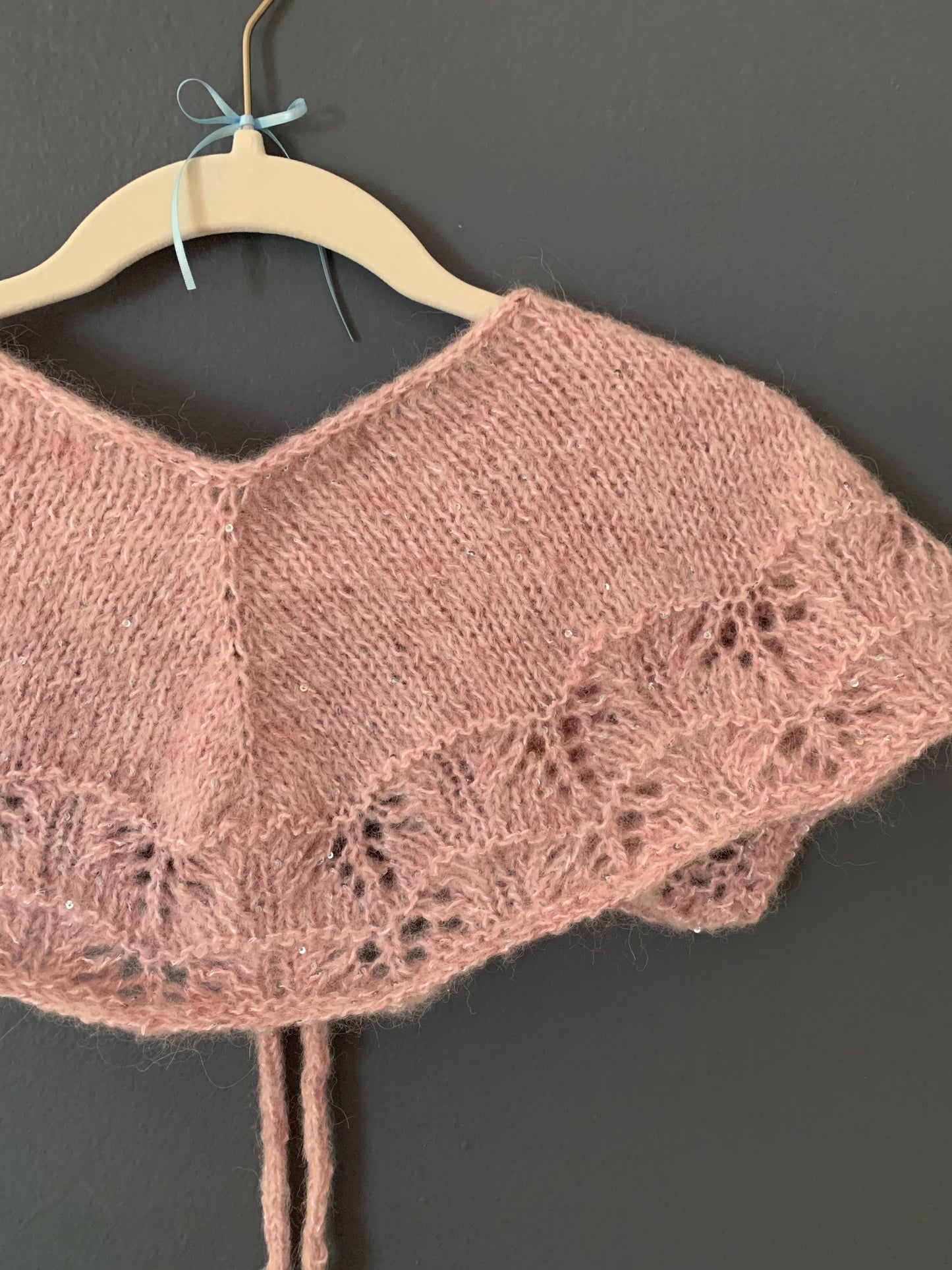 Pink Sparkle Capelet