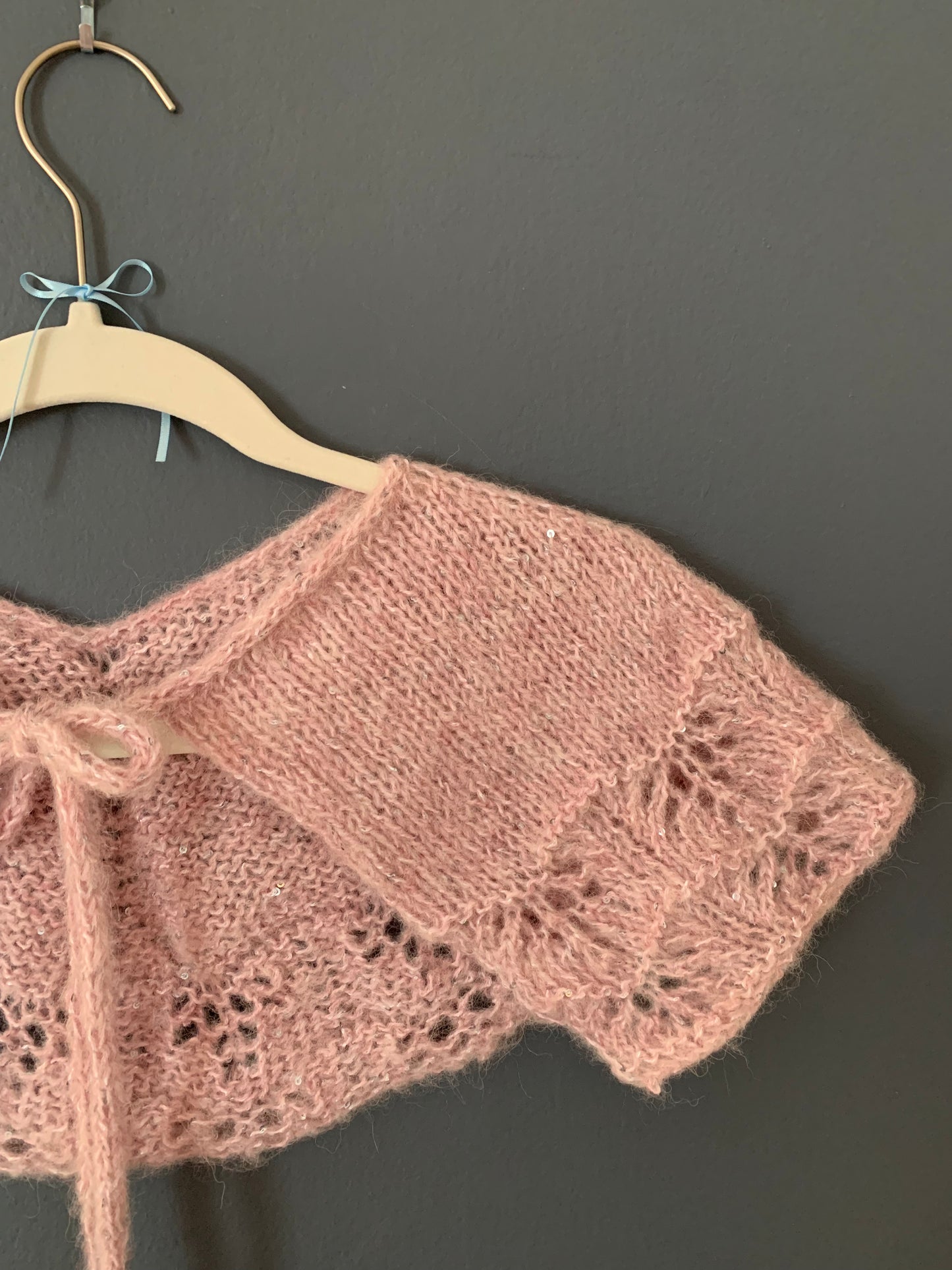Pink Sparkle Capelet