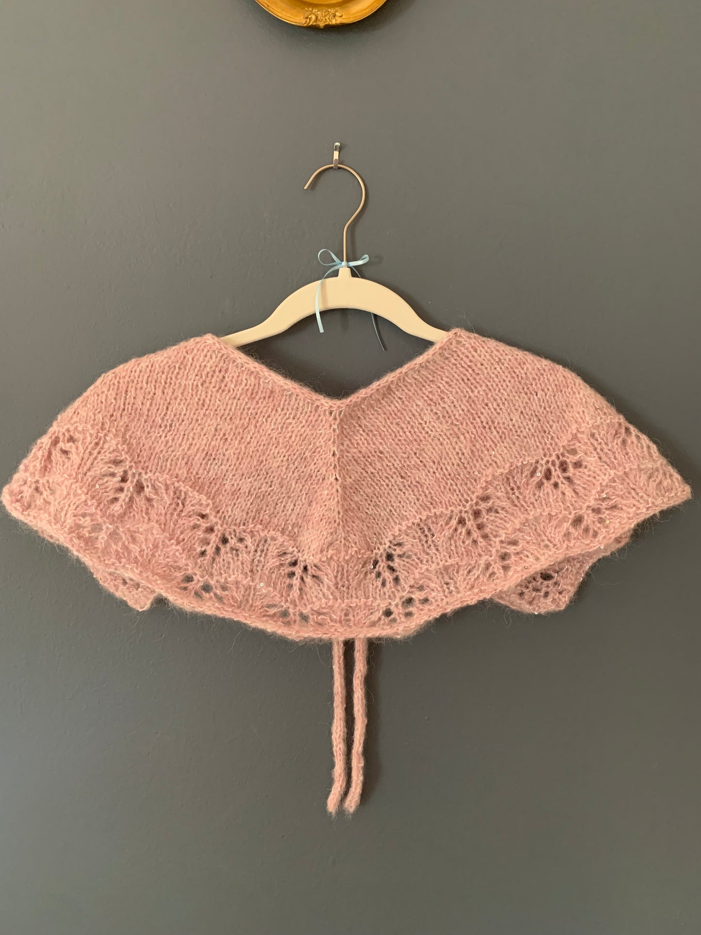 Pink Sparkle Capelet