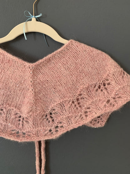 Pink Sparkle Capelet